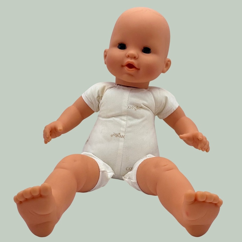 Corolle Louise 14" Baby Doll 2008 Mon Grand Poupon FBK14 Vanilla Scented Naked1